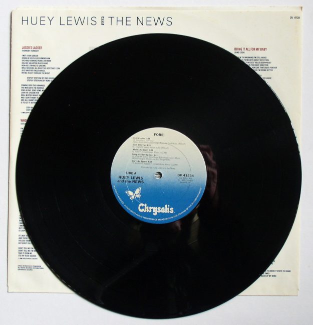 Huey Lewis LP 3