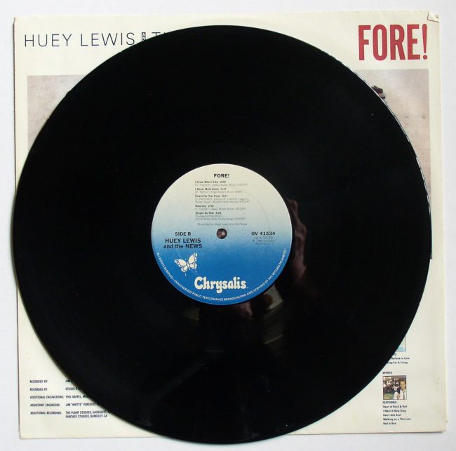Huey Lewis LP 4