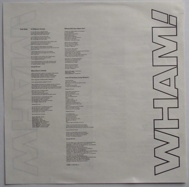 Wham LP 6