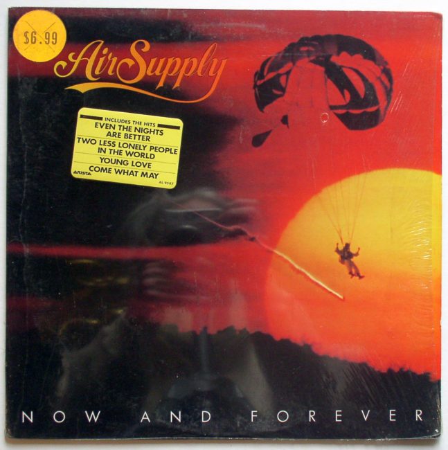 Air Supply Now And Forever LP 1