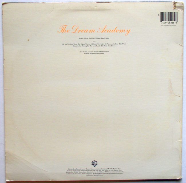 Dream Academy LP 2