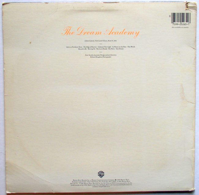 Dream Academy LP 2