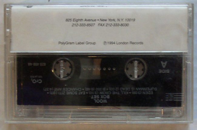 Wool promo cassette 2