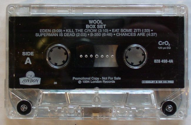 Wool / Box Set promo tape 3