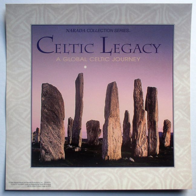 Various Artists / Celtic Legacy Narada Promo Flat 1995 - Click Image to Close