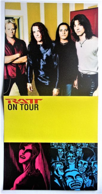 Ratt / Ratt Reunion Portrait Records promo flat 1999