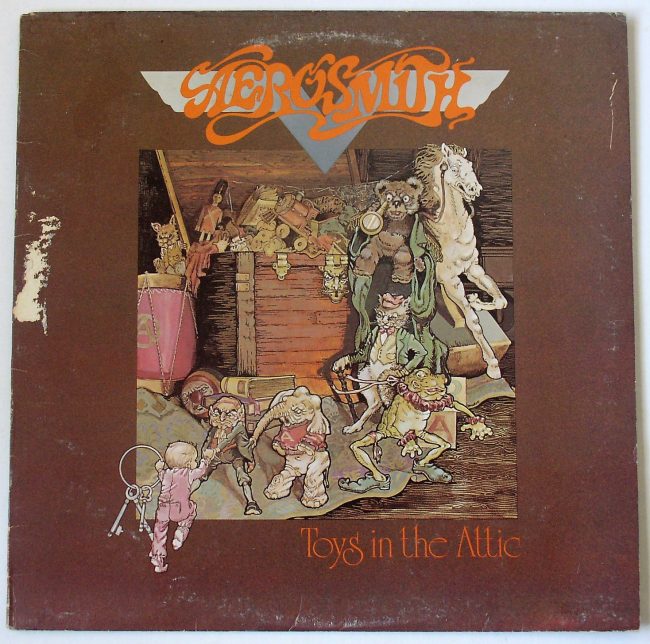 Aerosmith / Toys In The Attic LP vg 1975