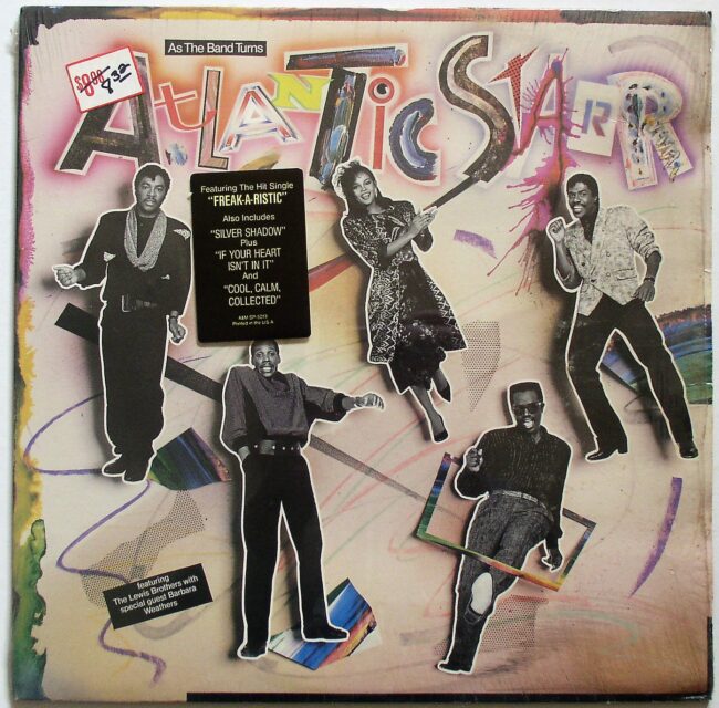 Atlantic Starr / As The Band Turns LP vg+ 1985