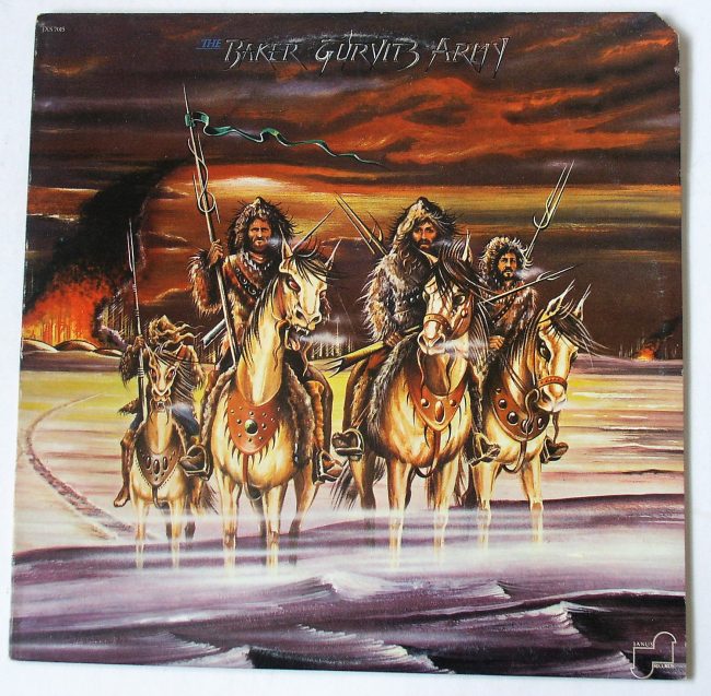 Baker Gurvitz Army / Baker Gurvitz Army (c/o) LP vg+ 1975