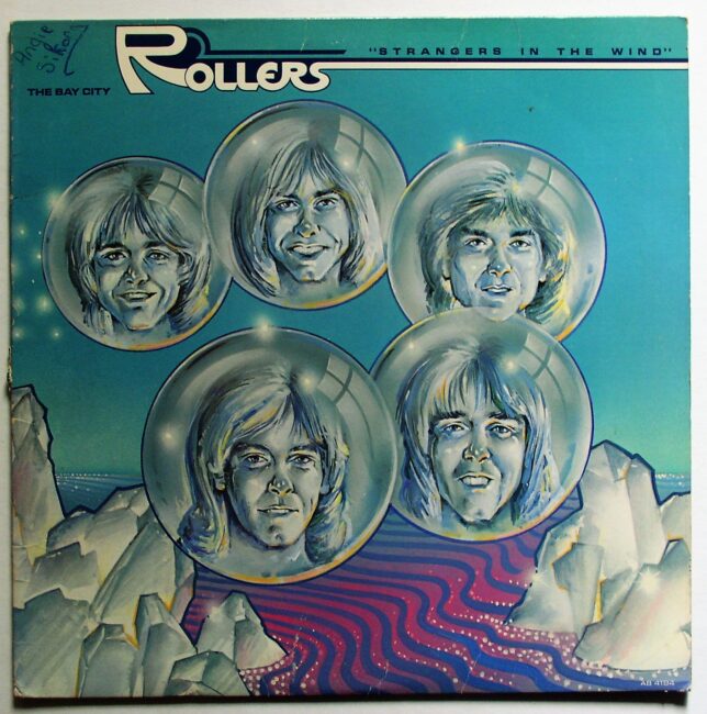 Bay City Rollers / Strangers In The Wind LP vg 1978