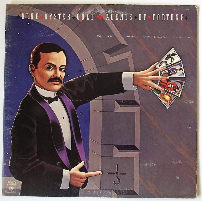 Blue Oyster Cult / Agents Fortune LP vg 1976