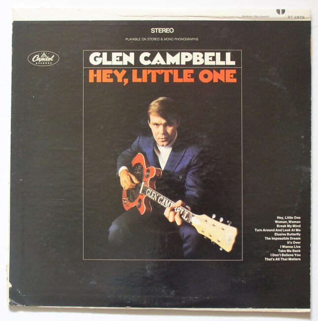 Campbell, Glen / Hey Little One LP vg+ 1968