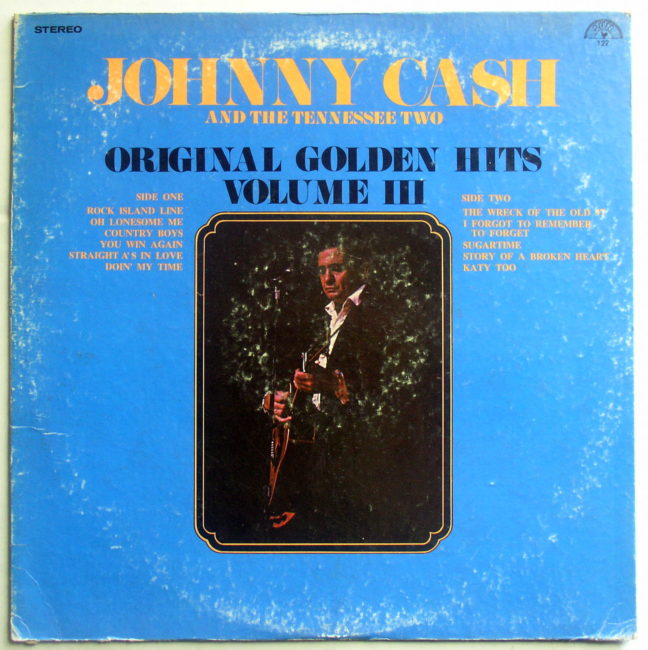 Cash, Johnny And The Tennessee Two / Original Golden Hits Volume III LP 1971