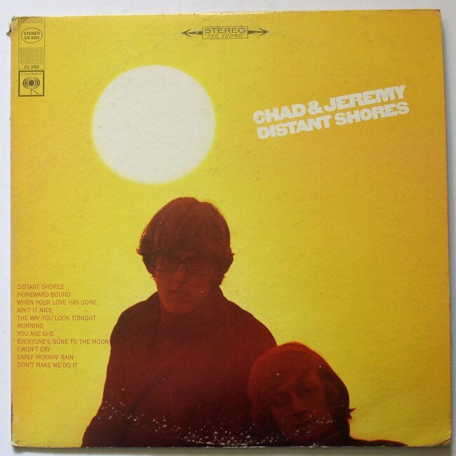 Chad & Jeremy / Distant Shores LP vg 1966