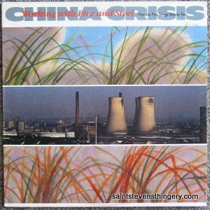 China Crisis / Working With Fire And Steel Possible Pop Songs LP vg+ 1983