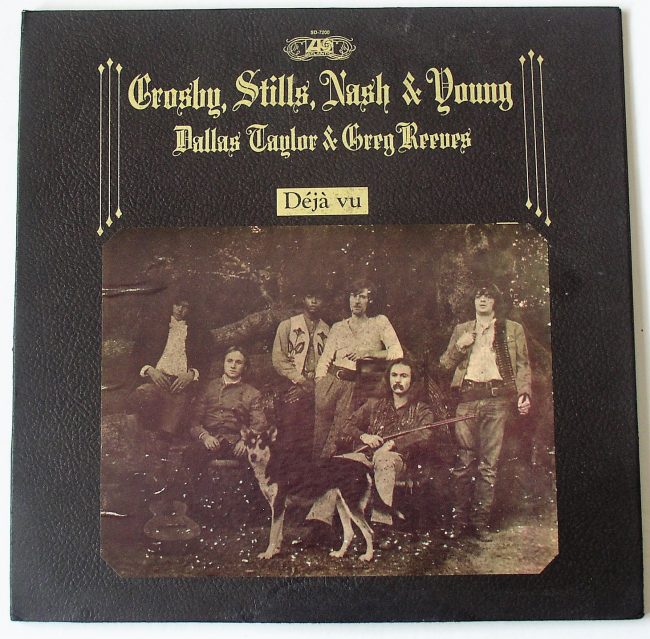 Crosby, Stills, Nash & Young / Deja Vu (misprint) LP vg 1972