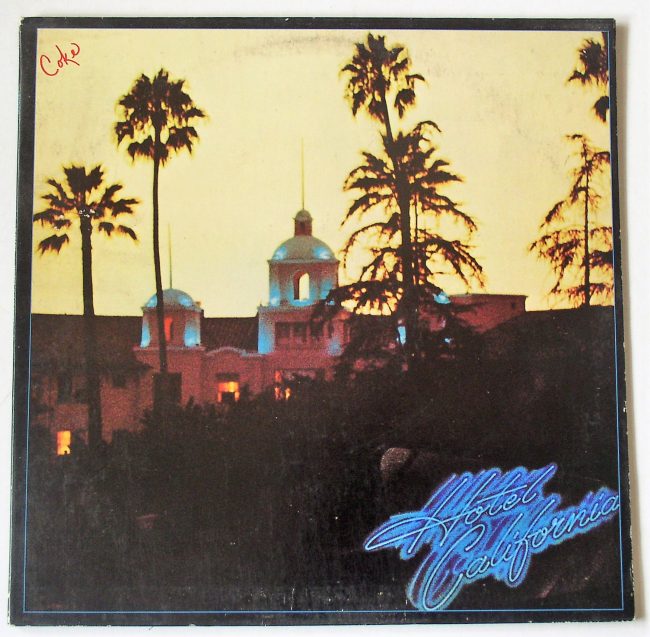 Eagles / Hotel California (PRC) LP vg 1976