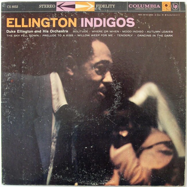 Ellington, Duke & Orchestra / Ellington Indigos LP vg 1958