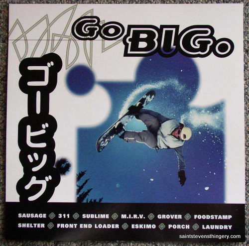 Various Artists / Go Big 311 Sublime promo flat 1996 - Click Image to Close