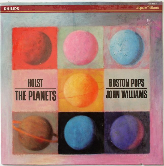 Gustav Holst, John Williams, Tanglewood Festival Chorus / The Planets LP sealed