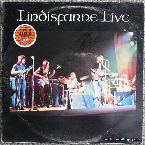 Lindisfarne / Lindisfarne Live LP vg+ 1973