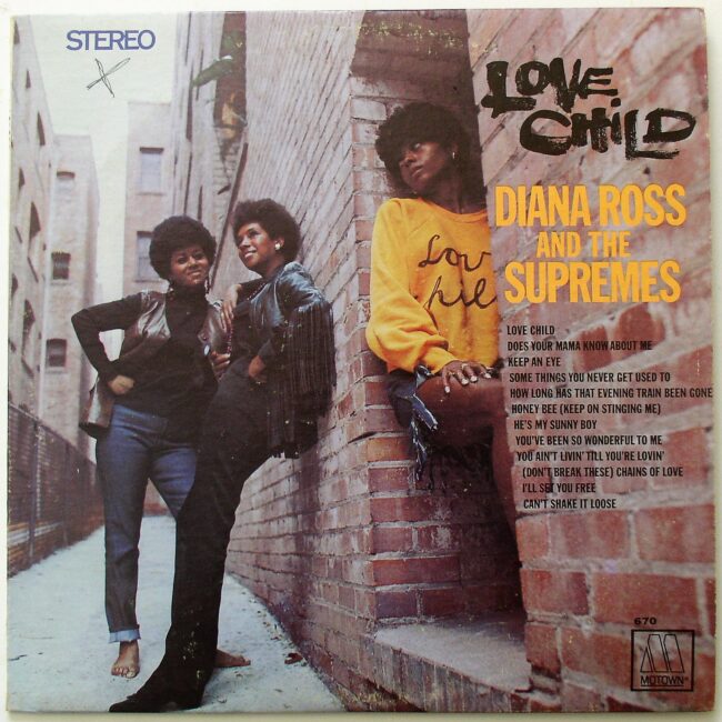 Supremes / Love Child LP vg 1968
