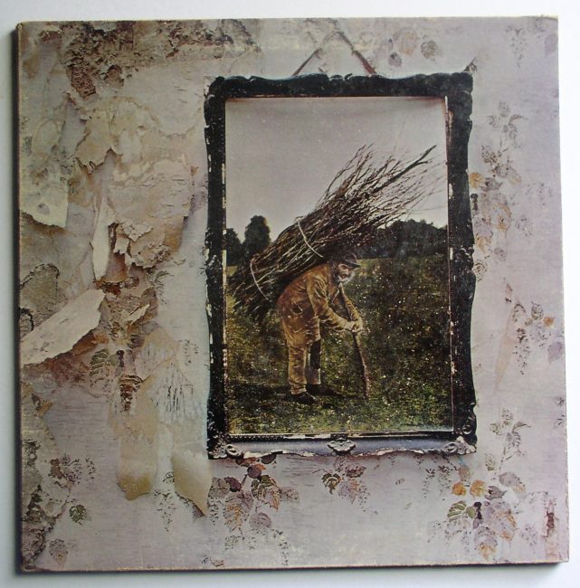 Led Zeppelin / IV (Untitled) (re) LP vg 1974 - Click Image to Close