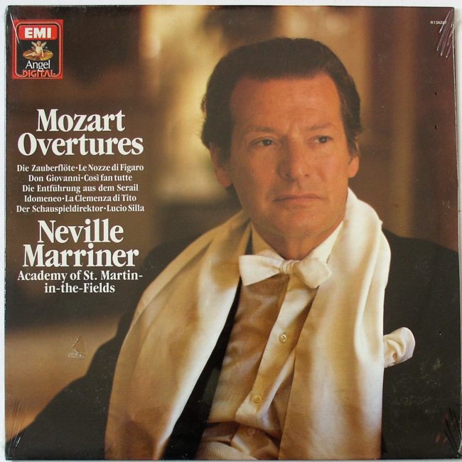 Marriner, Neville / Mozart Overtures LP sealed 1982