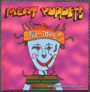 Meat Puppets / No Joke promo flat London music advertising 1995