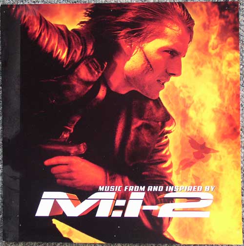 Mission Impossible promo poster flat Hollywood Records M:i-2 music 2001