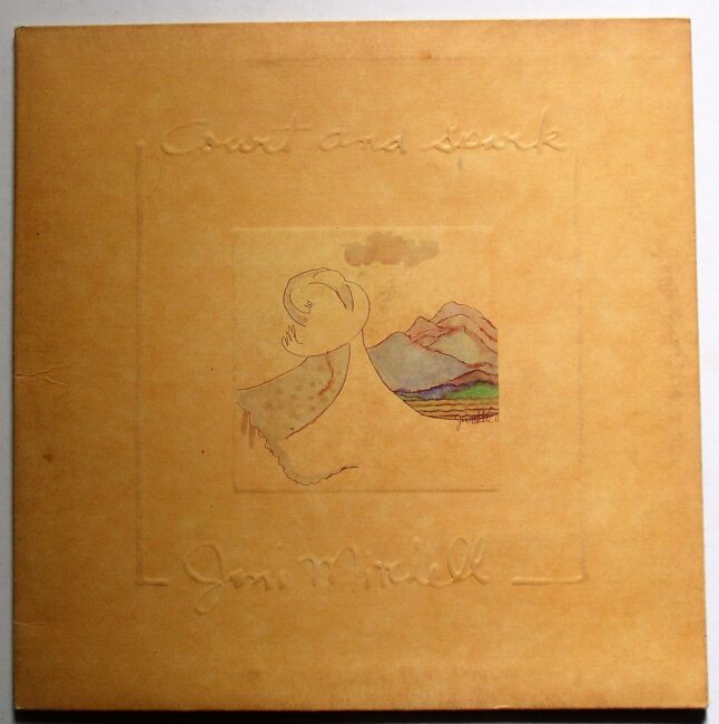 Mitchell, Joni / Court And Spark LP vg 1974 Joni Mitchell LP