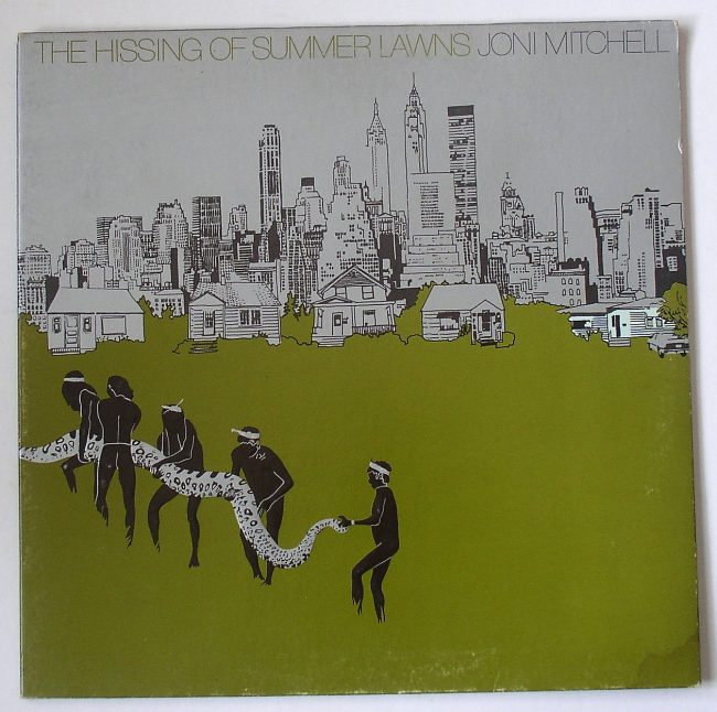 Mitchell, Joni / The Hissing Of Summer Lawns LP vg 1975
