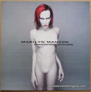 Marilyn Manson / Mechanical Animals promo flat 1998