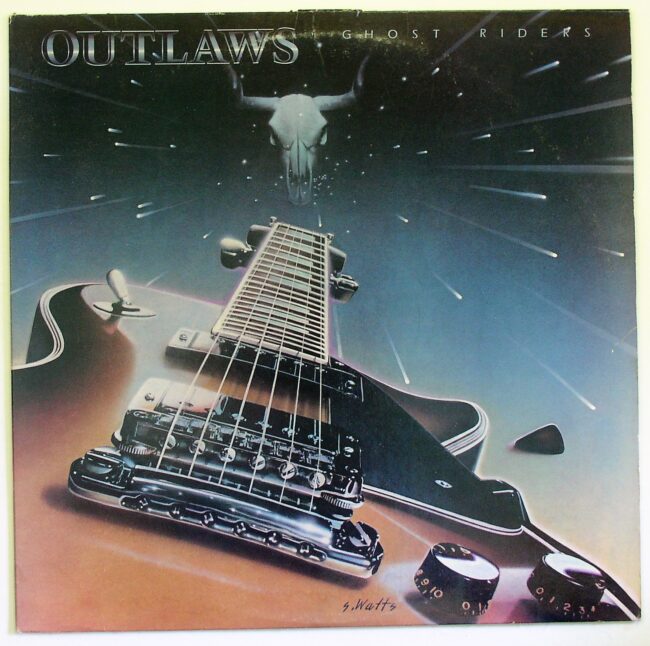 Outlaws / Ghost Riders LP vg+ 1980