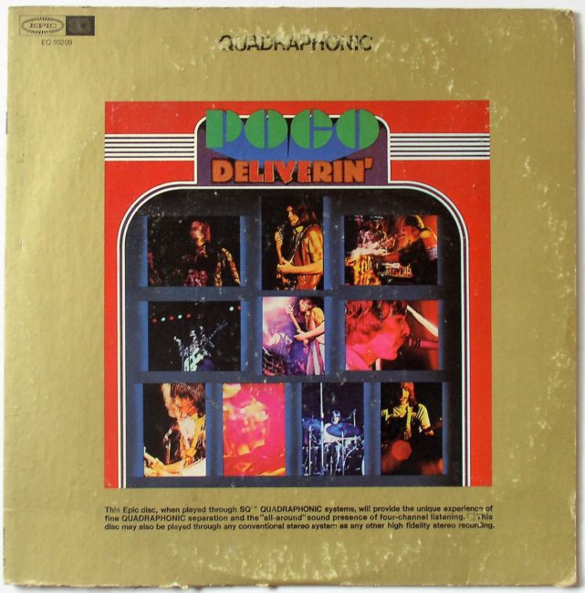 Poco / Deliverin’ Quadraphonic LP vg+ 1971