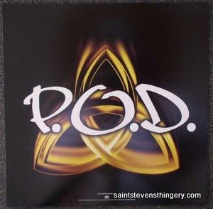 P.O.D. / P.O.D. unused mint Atlantic Promo Flat 1999