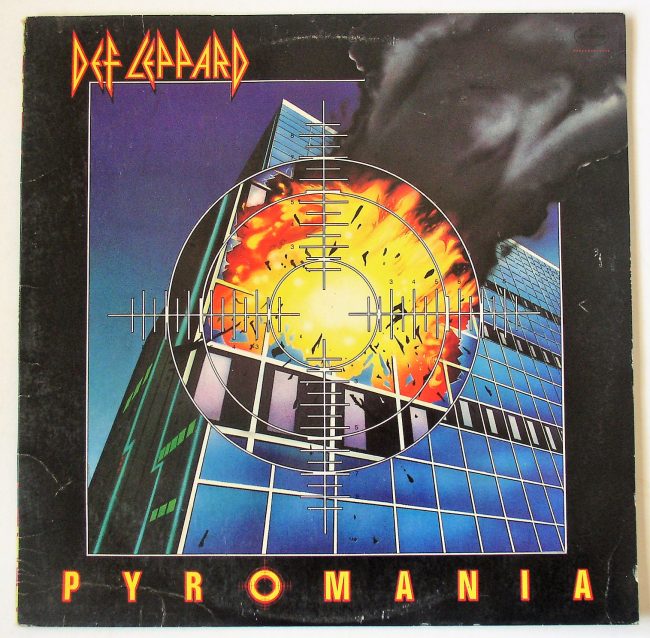 Def Leppard / Pyromania LP vg+ 1983