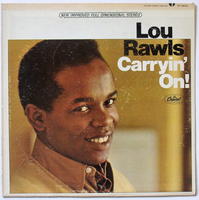 Rawls, Lou / Carryin’ On! LP vg 1966