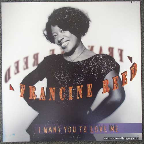 Reed, Francine / I Want You To Love Me promo flat 1995 - Click Image to Close