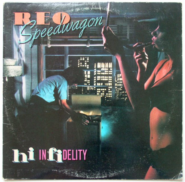 R.E.O. Speedwagon / Hi Infidelity (Pitman) LP vg+ 1980 - Click Image to Close