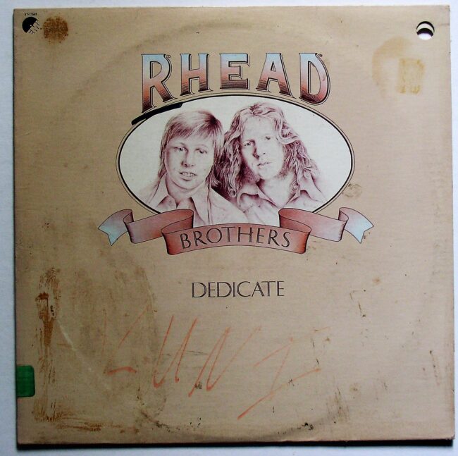 Rhead Brothers / Dedicate (c/o) LP m- 1977