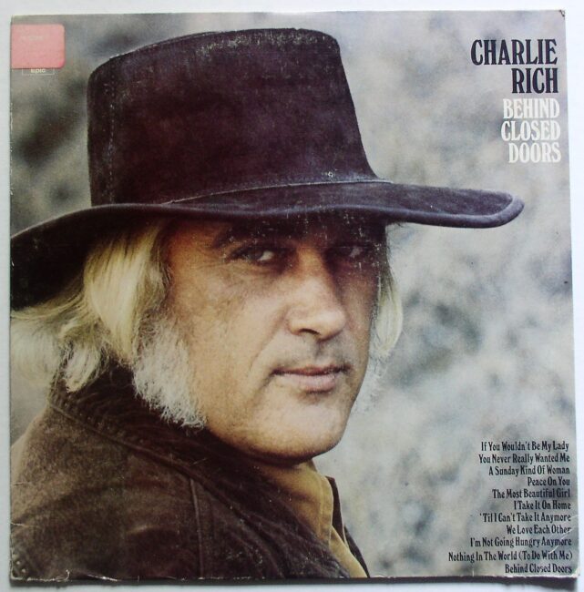 Rich, Charlie / Behind Closed Doors LP vg+ 1973