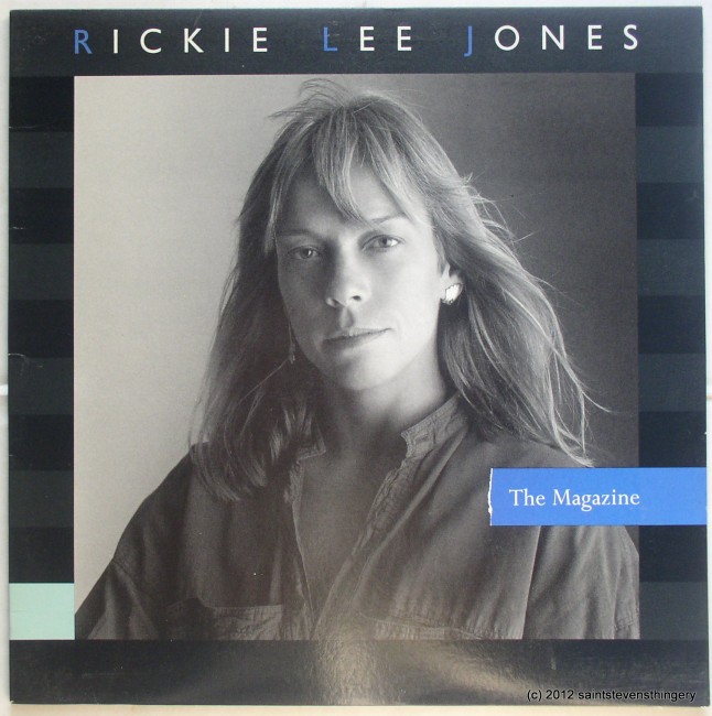 Jones, Rickie Lee / The Magazine (translucent) LP vg+ vg+ 1984