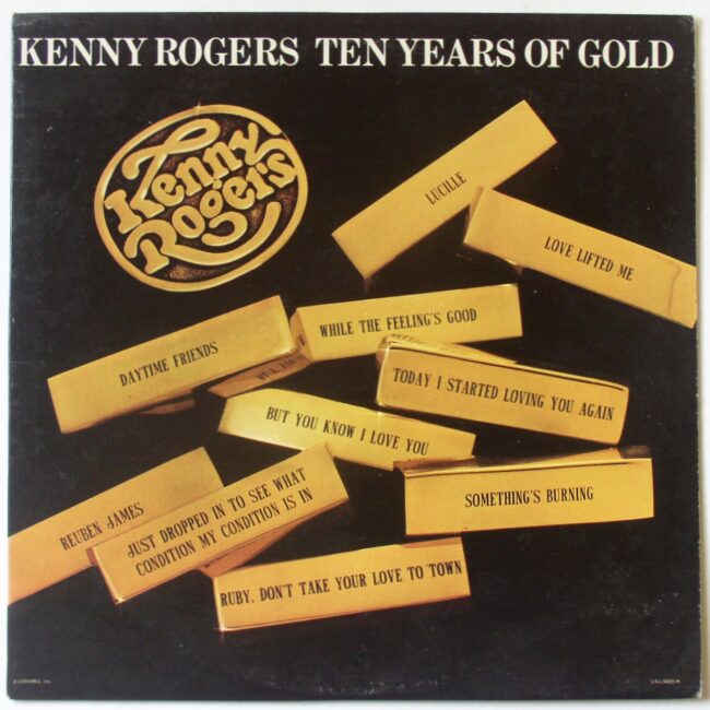 Rogers, Kenny / Ten Years Of Gold LP vg+ 1977