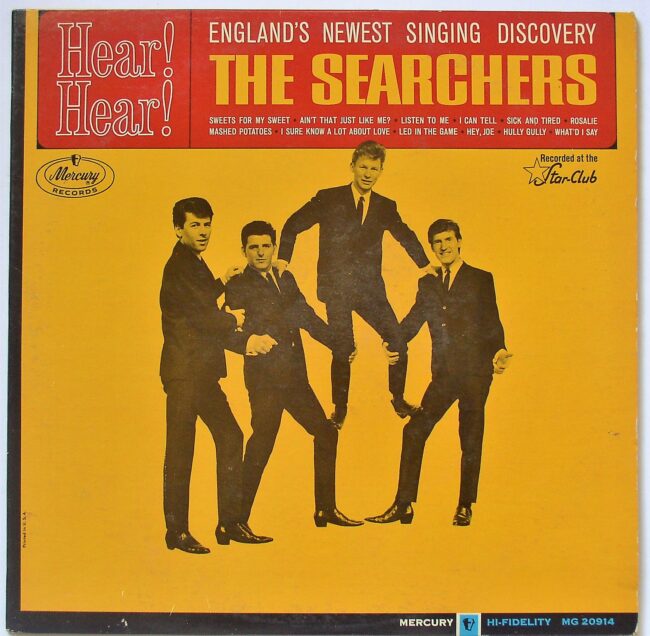 Searchers / Hear! Hear! LP vg+ 1964