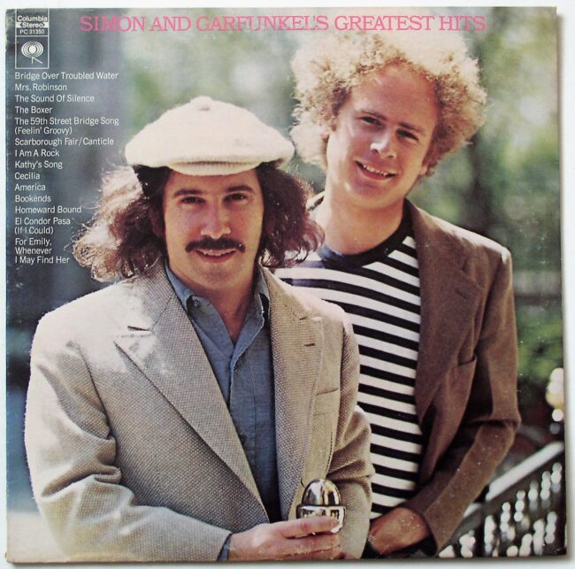 Simon & Garfunkel / Simon And Garfunkel’s Greatest Hits LP vg+ 1972
