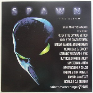 Spawn : The Album movie soundtrack promo flat Sony 1997