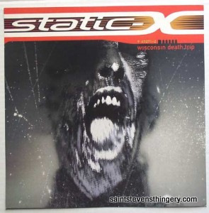 Static-X / Wisconsin Death Trip Warner Brothers promo flat 1999