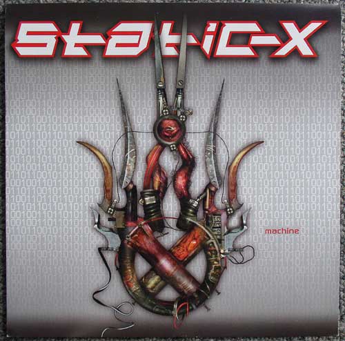 Static-X / Machine unused Warner Brothers promo flat 2001