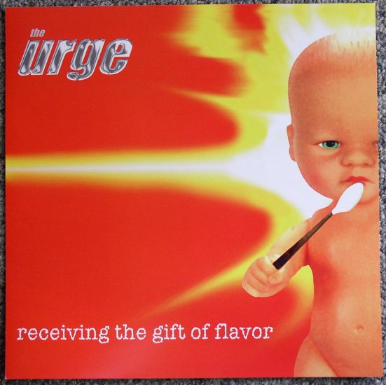 Urge / Receiving The Gift Of Flavor Sony promo flat music advertising 1996